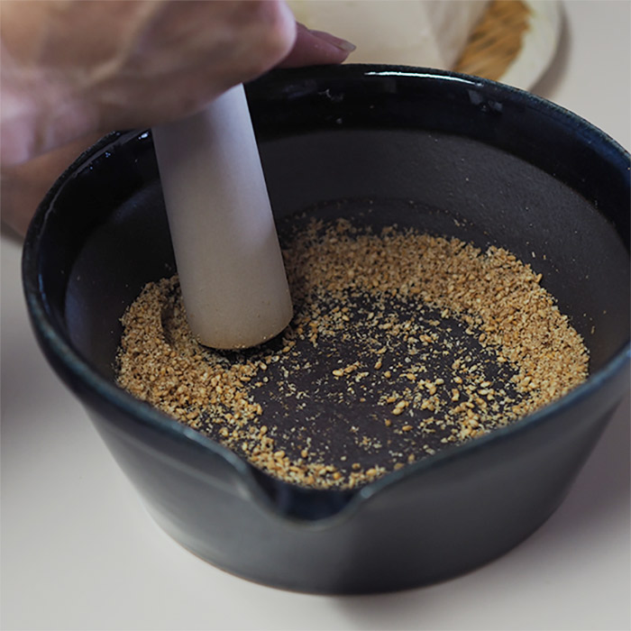 かもしか道具店　すりバチ　大　藍