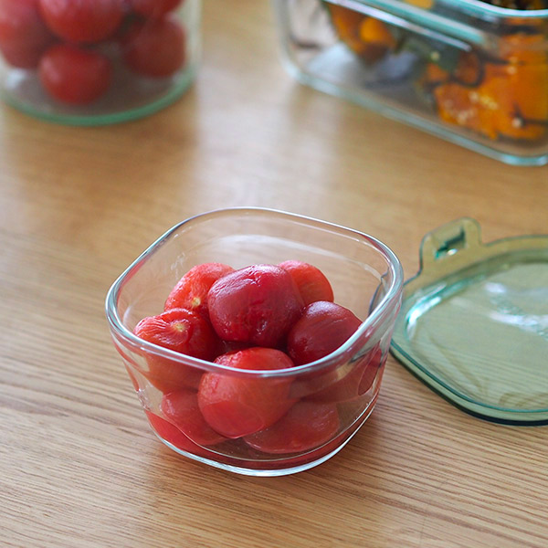 イワキ　パック＆レンジ　グリーン　200ml　/　iwaki