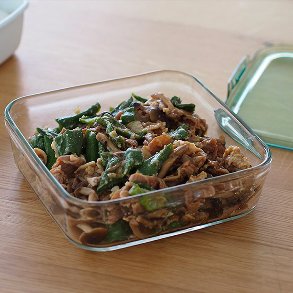 イワキ　パック＆レンジ　グリーン　1.2L　/　iwaki