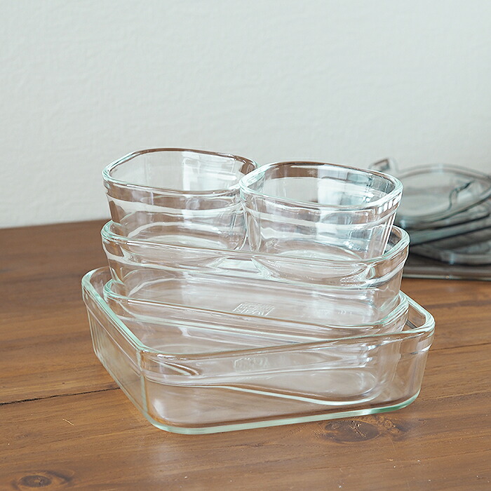 イワキ　パック＆レンジ　クールグレー　システムセット　/　iwaki