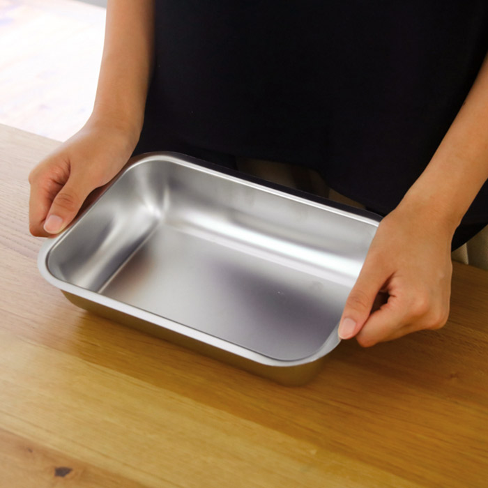 ヨナス　ステンレス　ローストディッシュ　24×16cm　/　Jonas