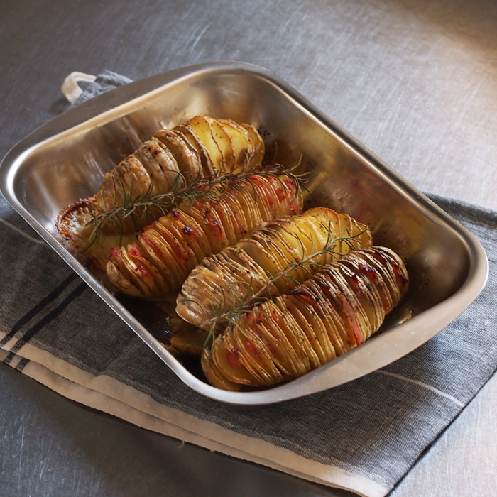 ヨナス　ステンレス　ローストディッシュ　30×20cm　/　Jonas