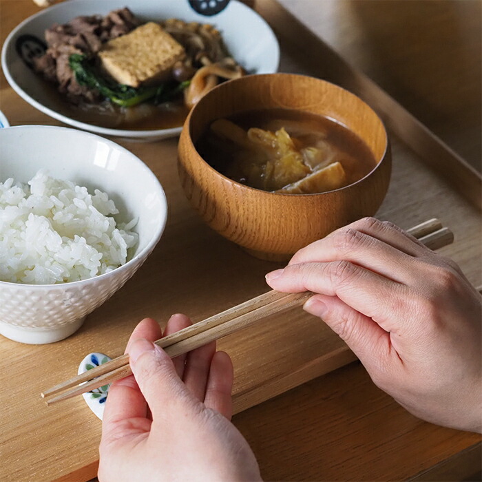 tetoca　果実のなる木のお箸　天然蜜蝋仕上げ　オリーブ　/　KAWAI