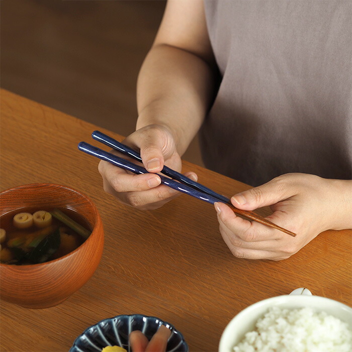 KURABI　箸　瑠璃　食洗器対応　/　KAWAI