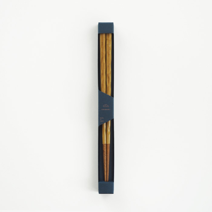 KURABI　箸　黄磁　食洗器対応　/　KAWAI