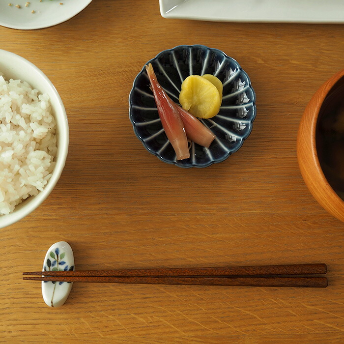 KURABI　箸　彫り　茶　/　KAWAI