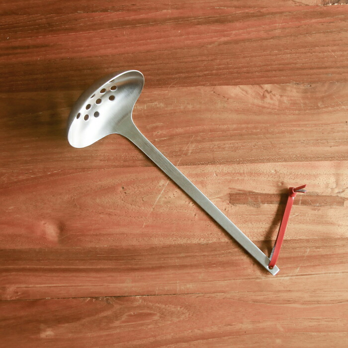 工房アイザワ　キッチンツール　パセリ　穴明お玉　大