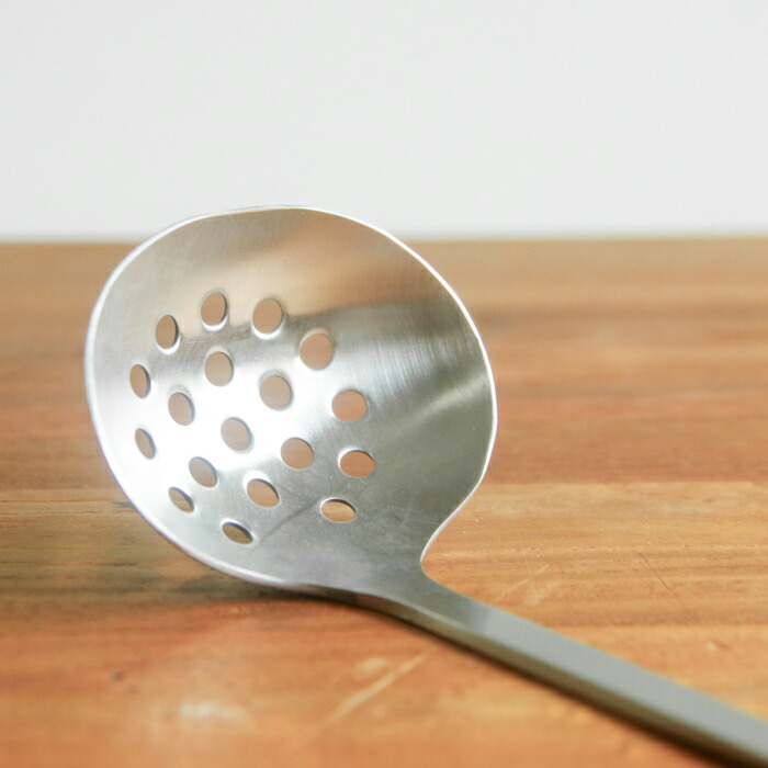 工房アイザワ　キッチンツール　パセリ　穴明お玉