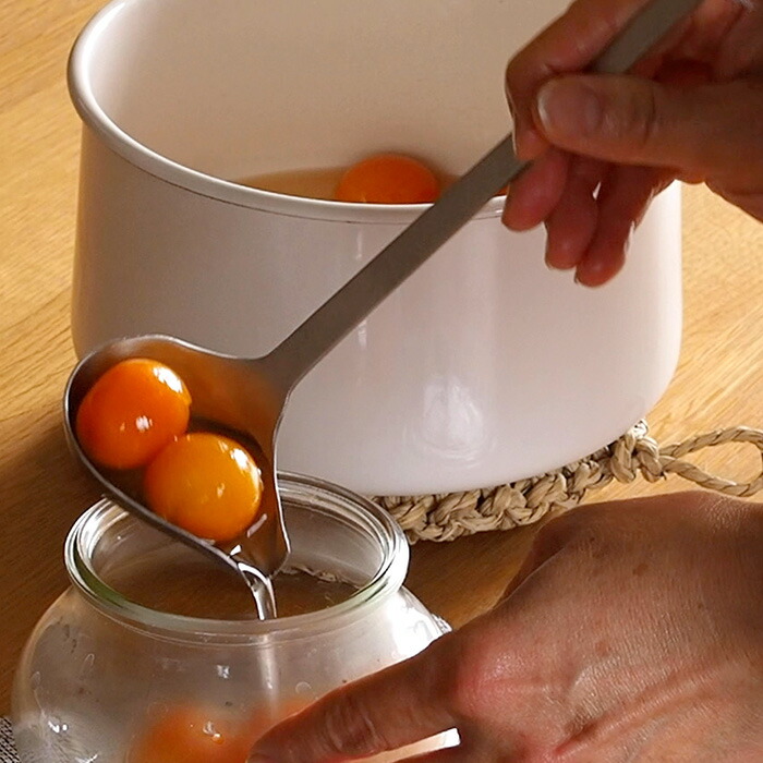 工房アイザワ　キッチンツール　パセリ　横口レードル