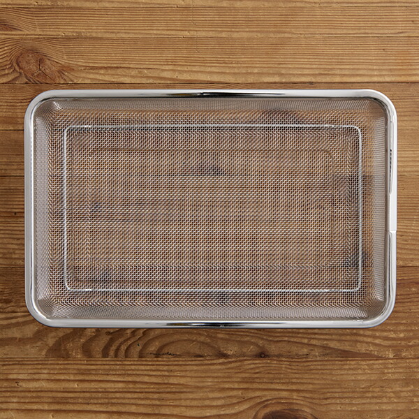 【4月より値上げ】家事問屋　下ごしらえ角ザル　1/1