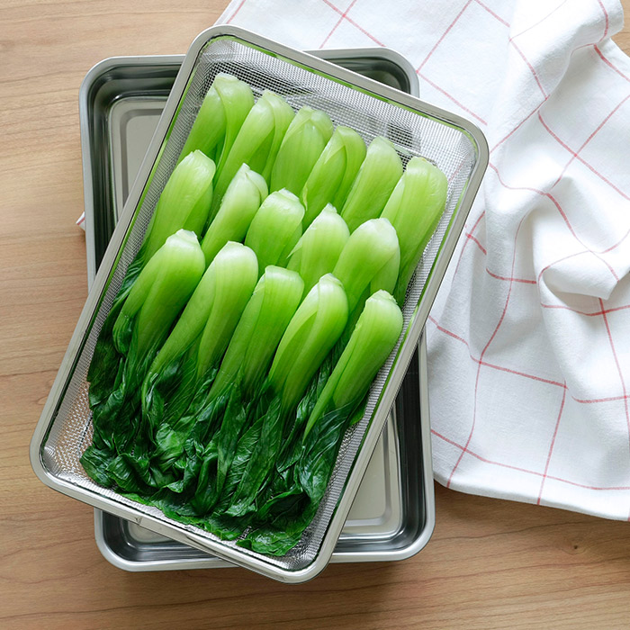 【4月より値上げ】家事問屋　下ごしらえ角ザル　1/1