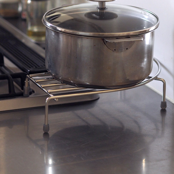 【4月より値上げ】家事問屋　コンロコーナーラック