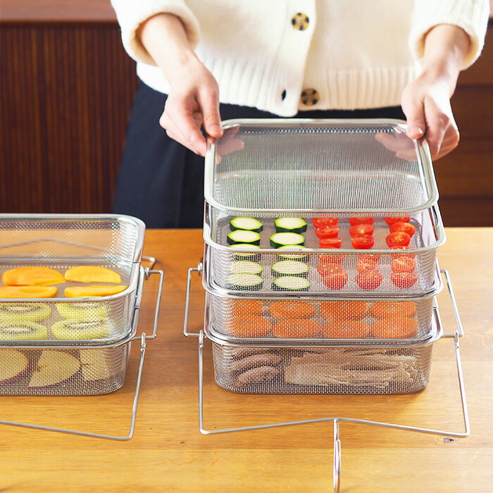 家事問屋　干しかご3段