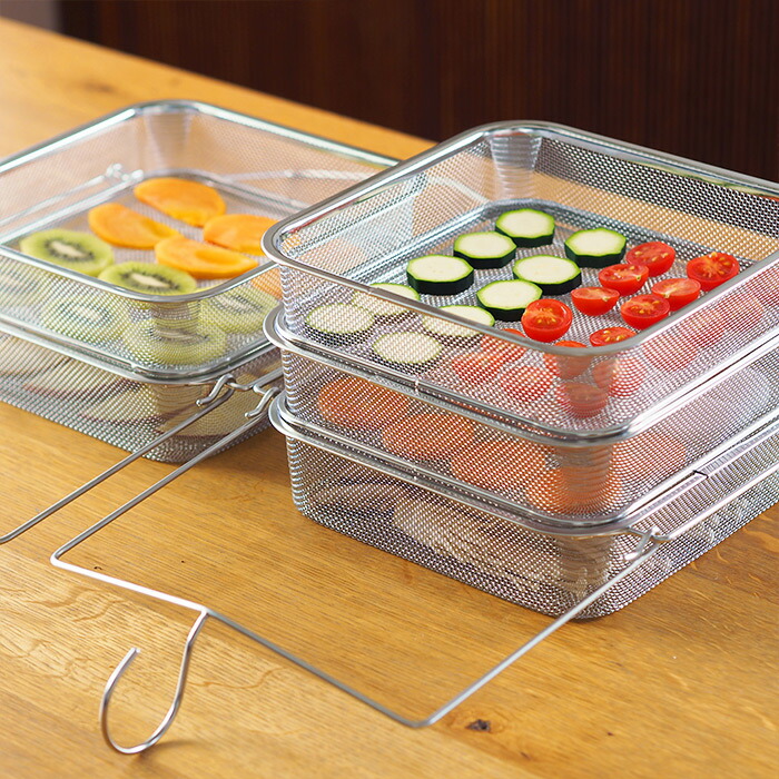 家事問屋　干しかご3段