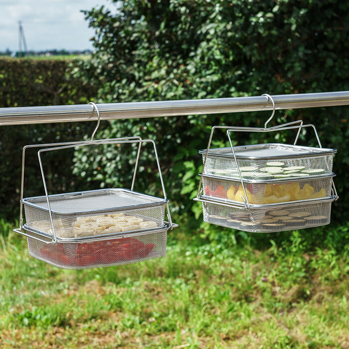 家事問屋　干しかご3段