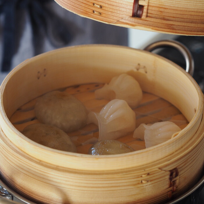 かごや　杉　中華せいろ　21cm　本体