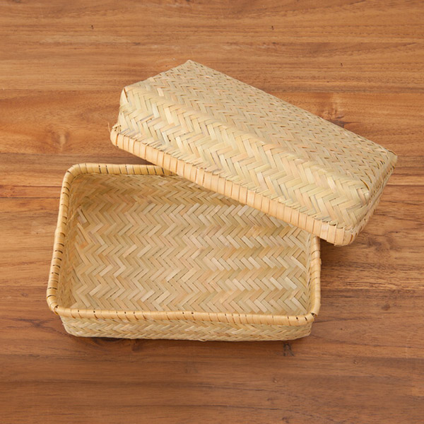 かごや　青竹　弁当箱　細ひご　大