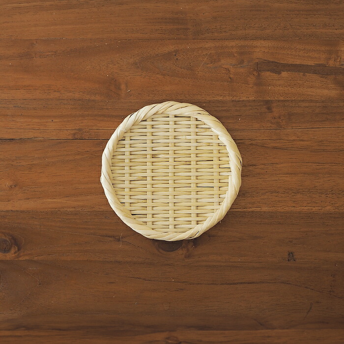 かごや　特選　丸盆ざる　15cm