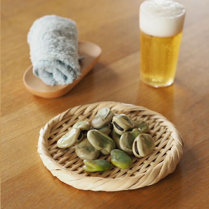 かごや　特選　丸盆ざる　15cm