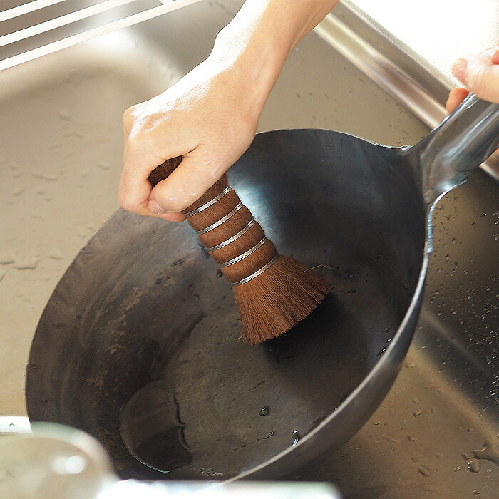 かごや　シュロたわし　細長タイプ