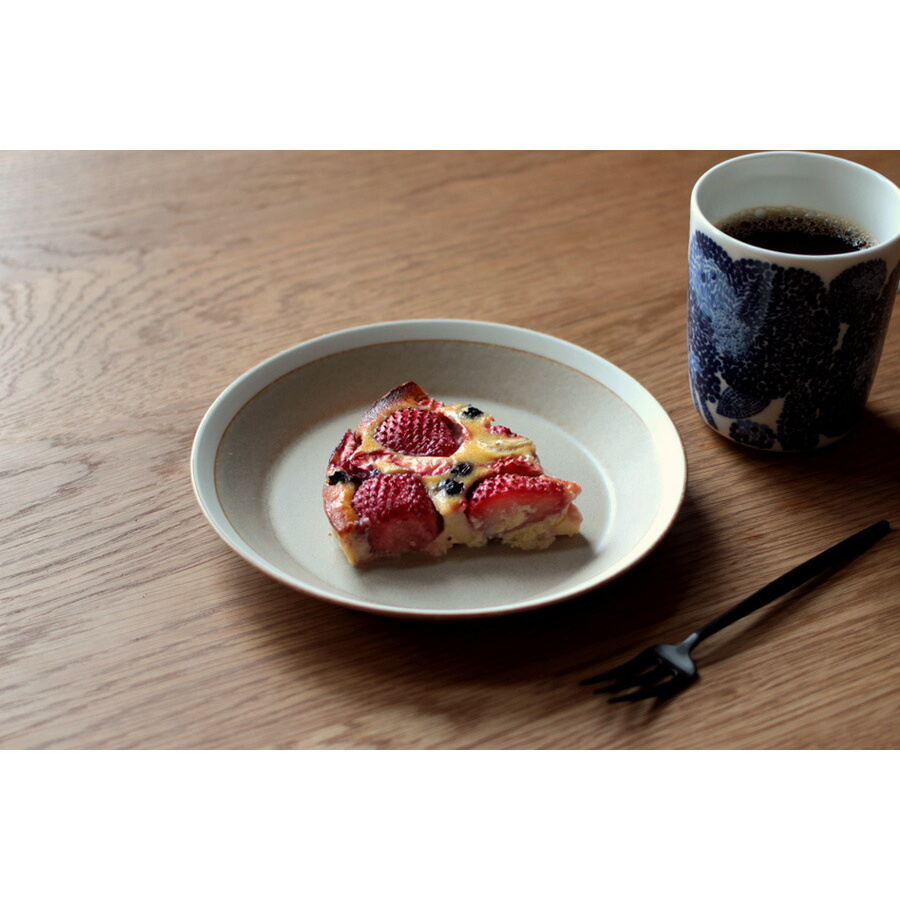 yumiko　iihoshi　porcelain　×　木村硝子店　dishes　180　plate　sand beige matte　/　ディシィーズ　サンドベージュ　マット