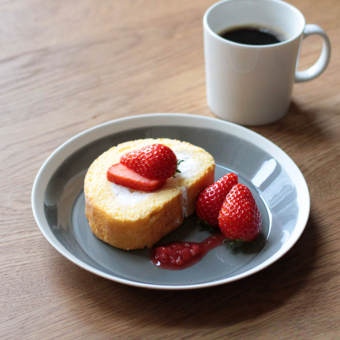 yumiko　iihoshi　porcelain　×　木村硝子店　dishes　200　plate　fog gray　/　ディシィーズ　フォググレー