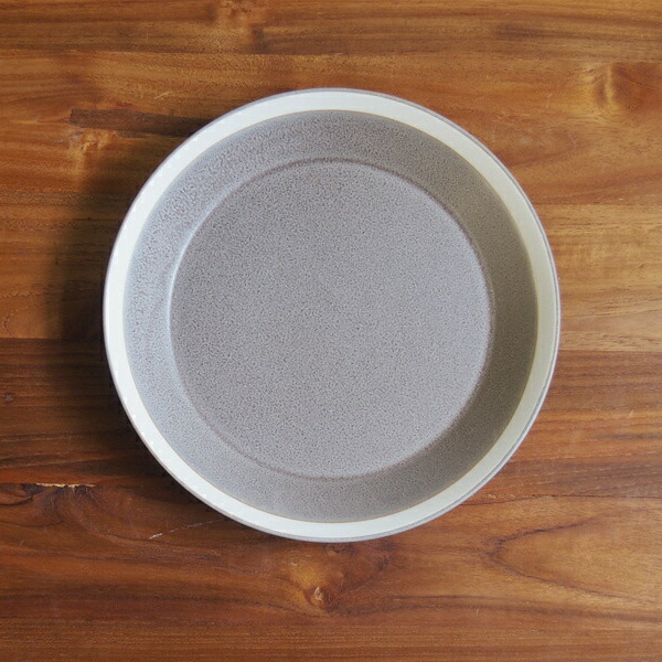 yumiko　iihoshi　porcelain　×　木村硝子店　dishes　200　plate　moss gray matte　/　ディシィーズ　モスグレー　マット