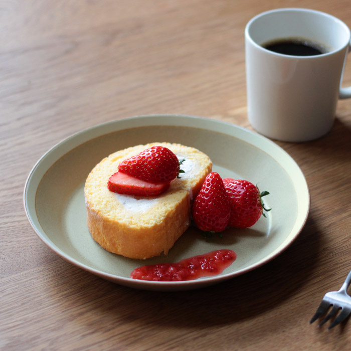 yumiko　iihoshi　porcelain　×　木村硝子店　dishes　200　plate　sand beige matte　/　ディシィーズ　サンドベージュ　マット