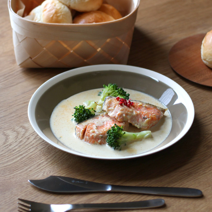 yumiko　iihoshi　porcelain　×　木村硝子店　dishes　220　plate　fawn brown　/　ディシィーズ　ファーンブラウン