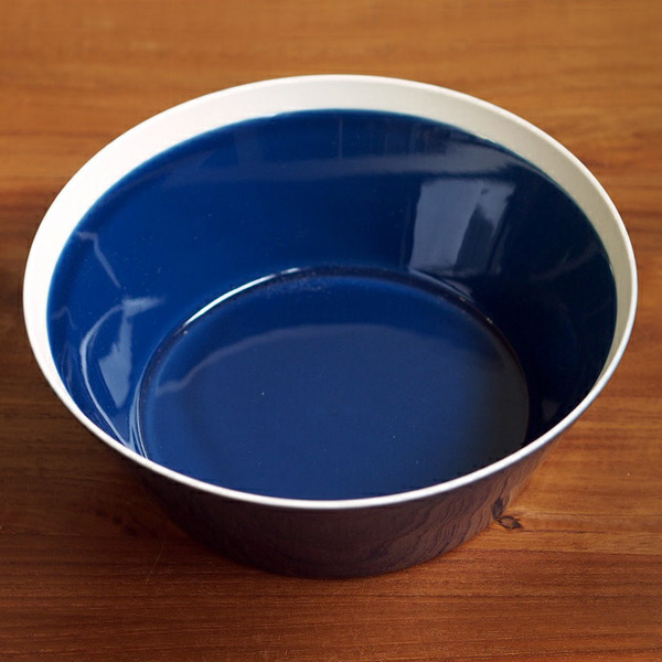 yumiko　iihoshi　porcelain　×　木村硝子店　dishes　bowl　L　ink blue　/　ディシィーズ　インクブルー