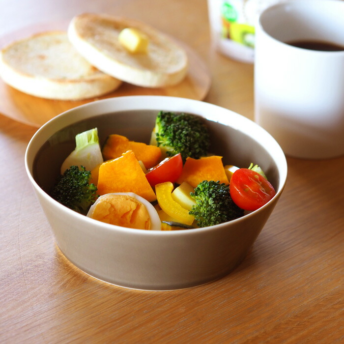 yumiko　iihoshi　porcelain　×　木村硝子店　dishes　bowl　M　fawn brown　/　ディシィーズ　ファーンブラウン