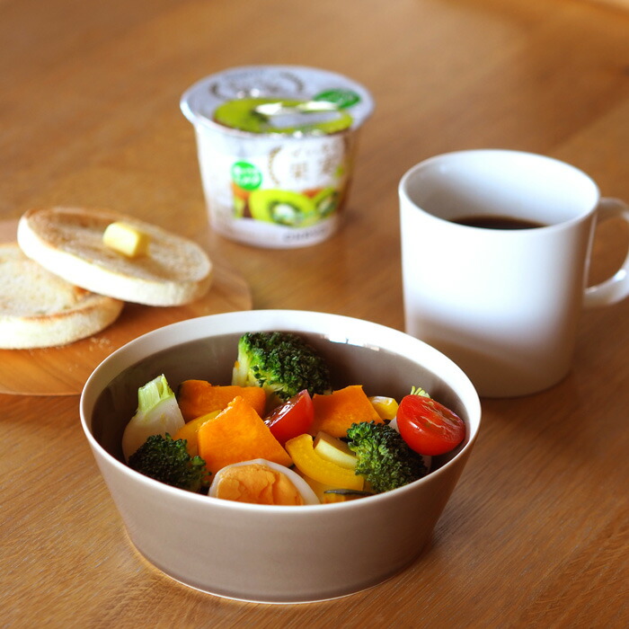 yumiko　iihoshi　porcelain　×　木村硝子店　dishes　bowl　M　fawn brown　/　ディシィーズ　ファーンブラウン