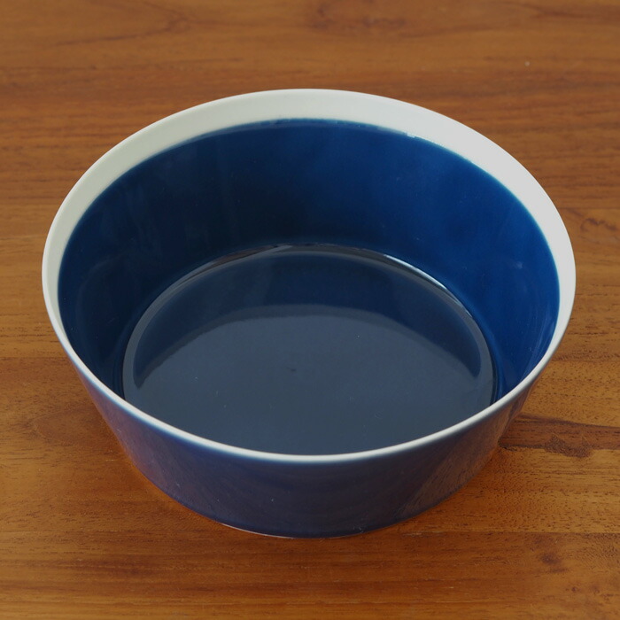 yumiko　iihoshi　porcelain　×　木村硝子店　dishes　bowl　M　ink blue　/　ディシィーズ　インクブルー