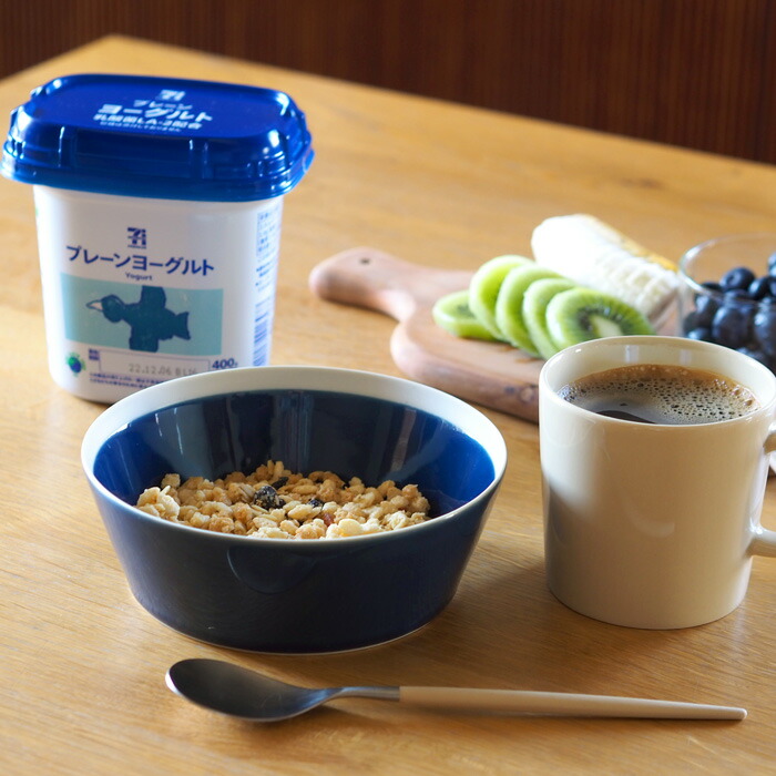 yumiko　iihoshi　porcelain　×　木村硝子店　dishes　bowl　M　ink blue　/　ディシィーズ　インクブルー