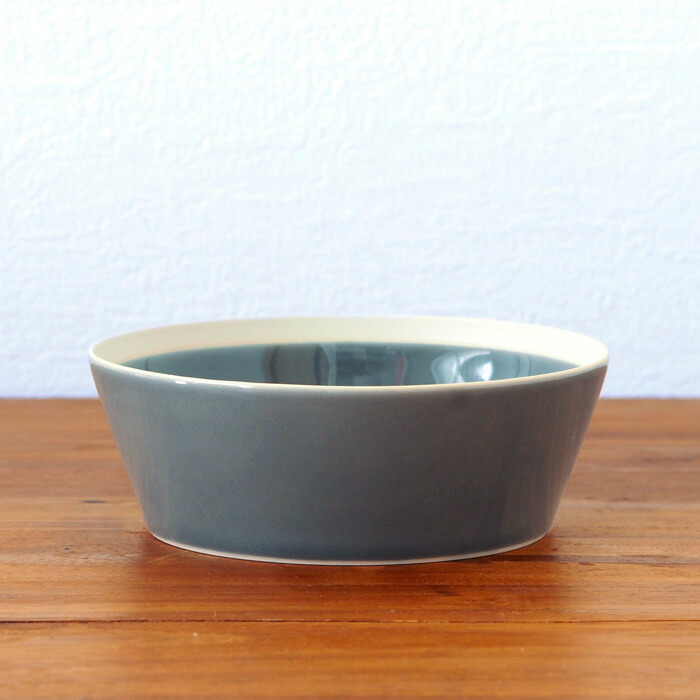yumiko　iihoshi　porcelain　×　木村硝子店　dishes　bowl　M　fog gray　/　ディシィーズ　フォググレー