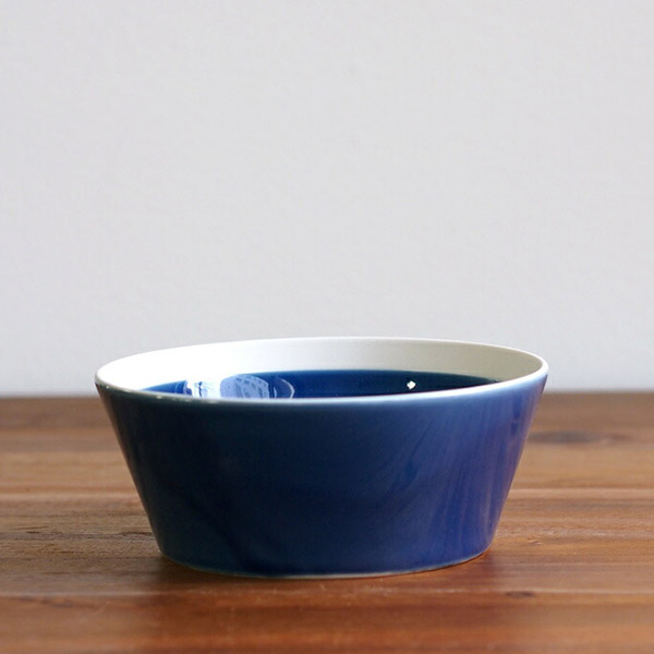 yumiko　iihoshi　porcelain　×　木村硝子店　dishes　bowl　S　ink blue　/　ディシィーズ　インクブルー