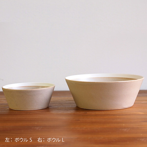 yumiko　iihoshi　porcelain　×　木村硝子店　dishes　bowl　S　sand beige matte　/　ディシィーズ　サンドベージュ　マット