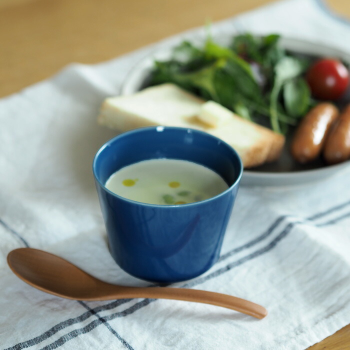 yumiko　iihoshi　porcelain　×　木村硝子店　dishes　cup　M　ink blue　/　ディシィーズ　インクブルー