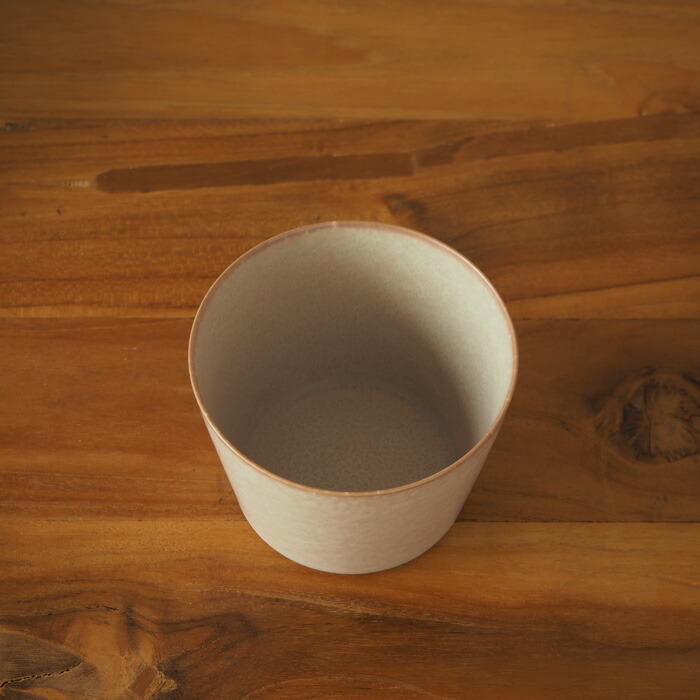 yumiko　iihoshi　porcelain　×　木村硝子店　dishes　cup　S　sand beige matte　/　ディシィーズ　サンドベージュ　マット