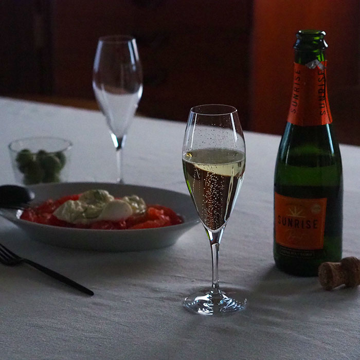 【4月より値上げ】木村硝子店　ピッコロ　6oz　フルート