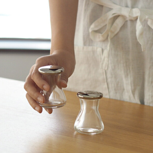 【4月より値上げ】木村硝子店　No.13　調味料入れ　塩