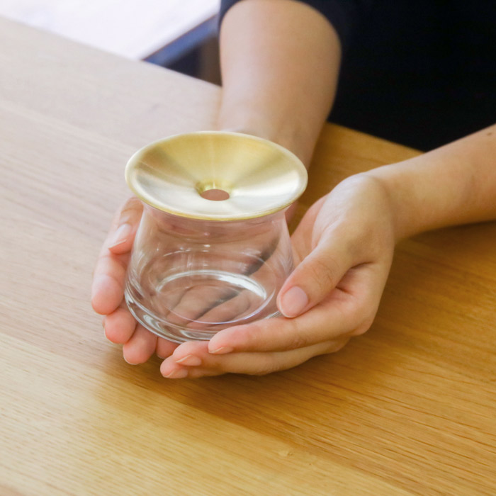 キントー　LUNA　ベース　80×70mm　クリア　/　KINTO