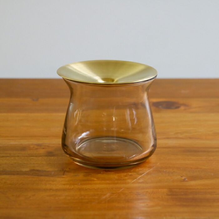 キントー　LUNA　ベース　80×70mm　ブラウン　/　KINTO