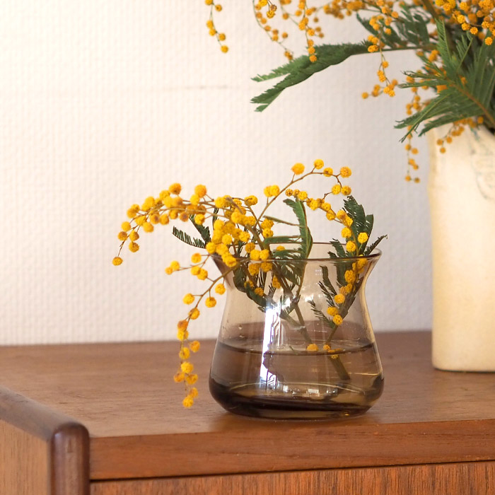 キントー　LUNA　ベース　80×70mm　ブラウン　/　KINTO