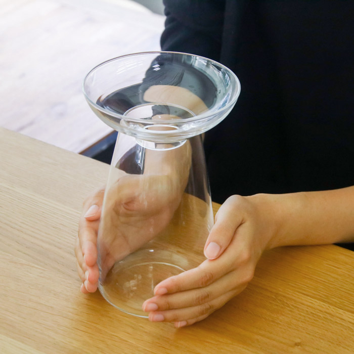 キントー　アクアカルチャーベース　120mm　クリア　/　KINTO