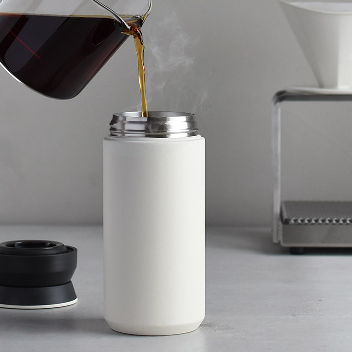 キントー　トラベルタンブラー　350ml　ホワイト　/　KINTO