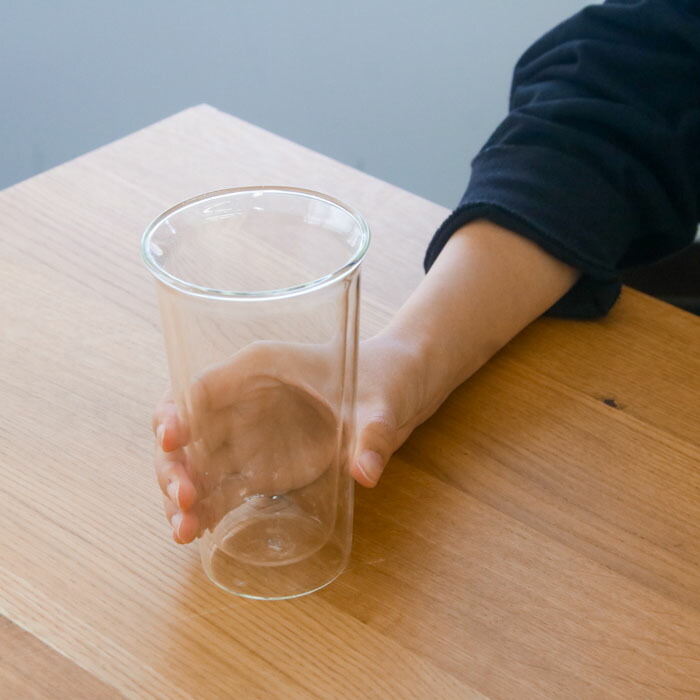 キントー　CAST　ダブルウォール　ビアグラス