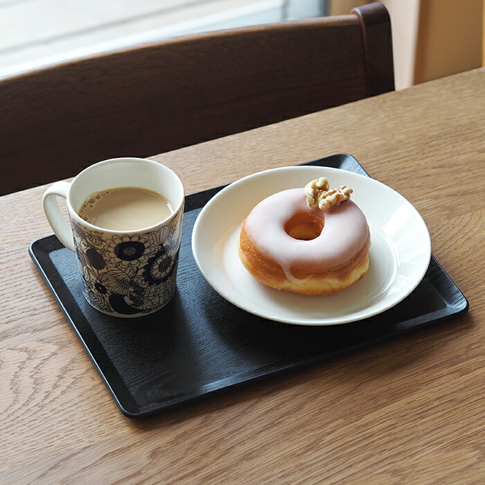 キントー　プレイスマット　270×200mm　ウィロー　ブラック　/　KINTO