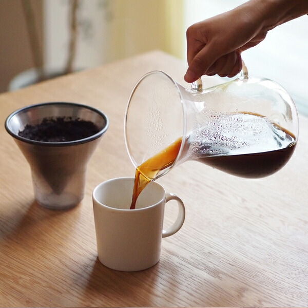 キントー　SCS　コーヒーカラフェセット　4cups　ステンレス　/　KINTO