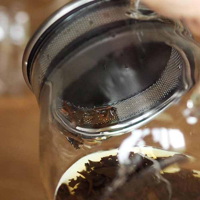 キントー　UNITEA　ワンタッチティーポット　460ml　/　KINTO